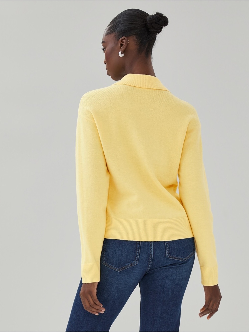 Joe Fresh Collared Sweater - Picture 3 of 11